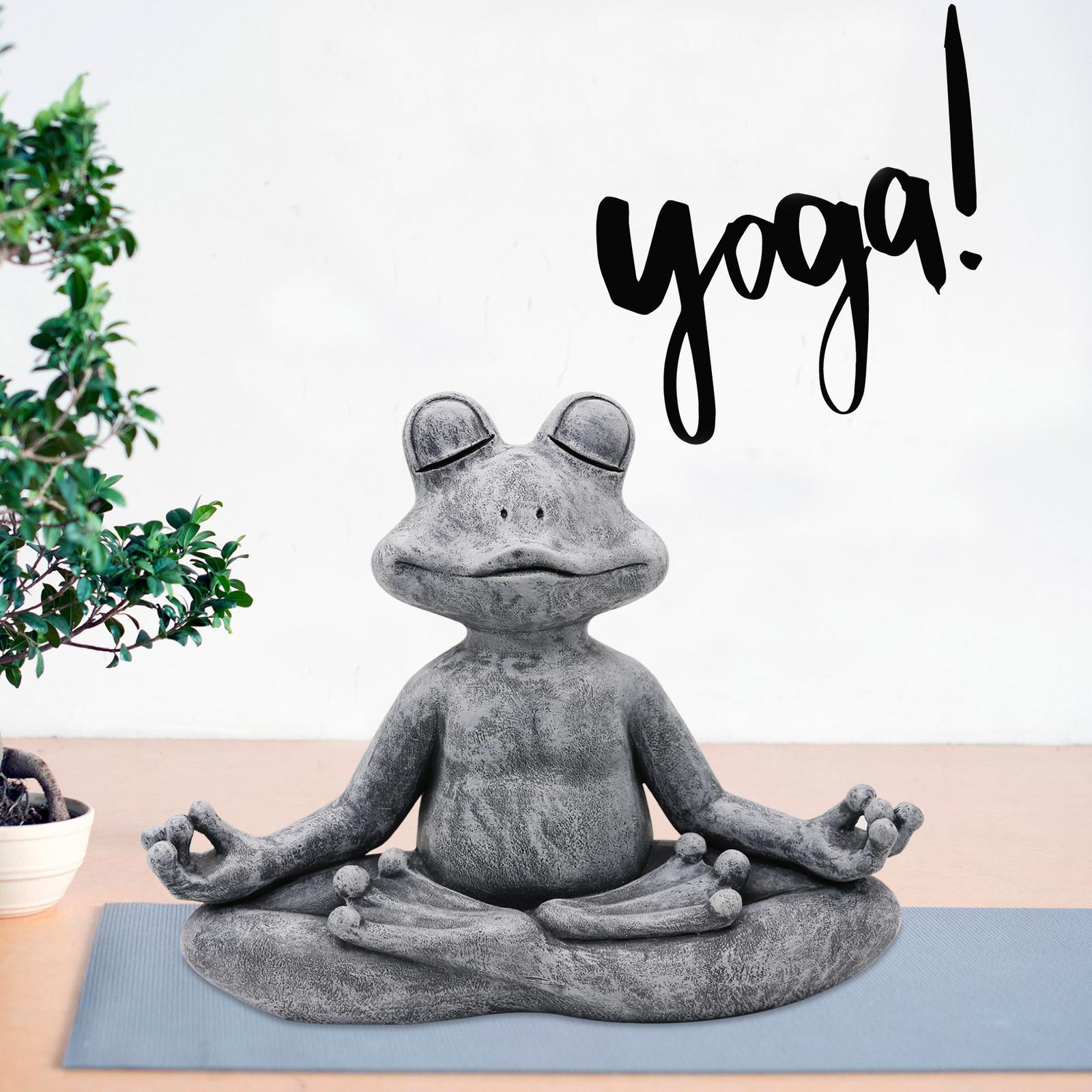 2023 Frog Figurine Resin Zen Y - Home Decor Za review and price